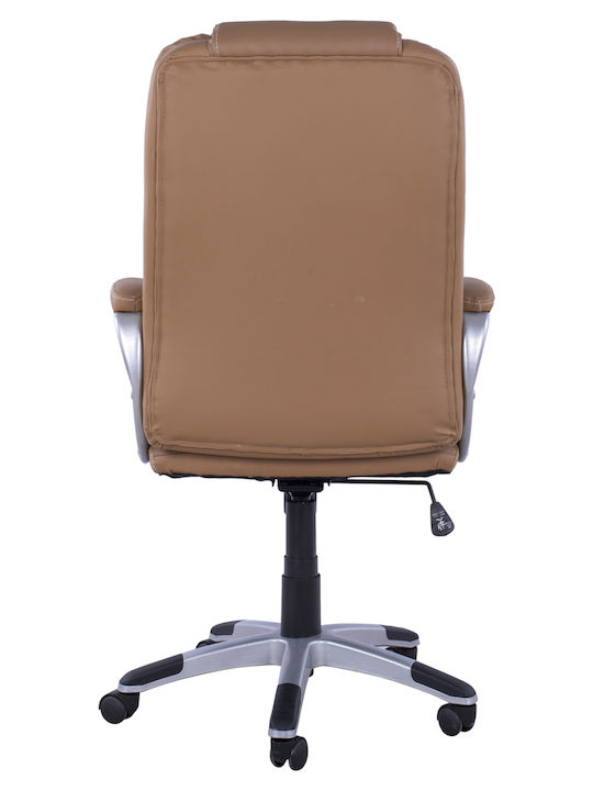 Executive Office Chair with Fixed Arms Camel Freebox