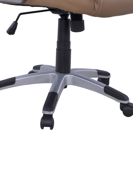 Executive Office Chair with Fixed Arms Camel Freebox