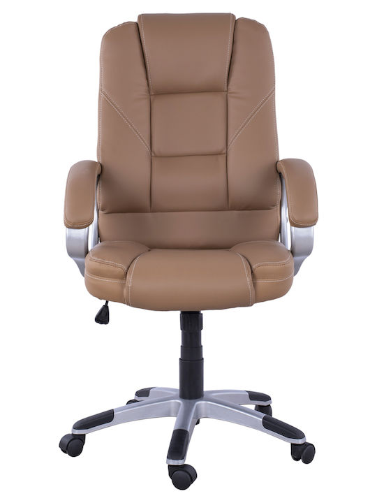 Executive Office Chair with Fixed Arms Camel Freebox