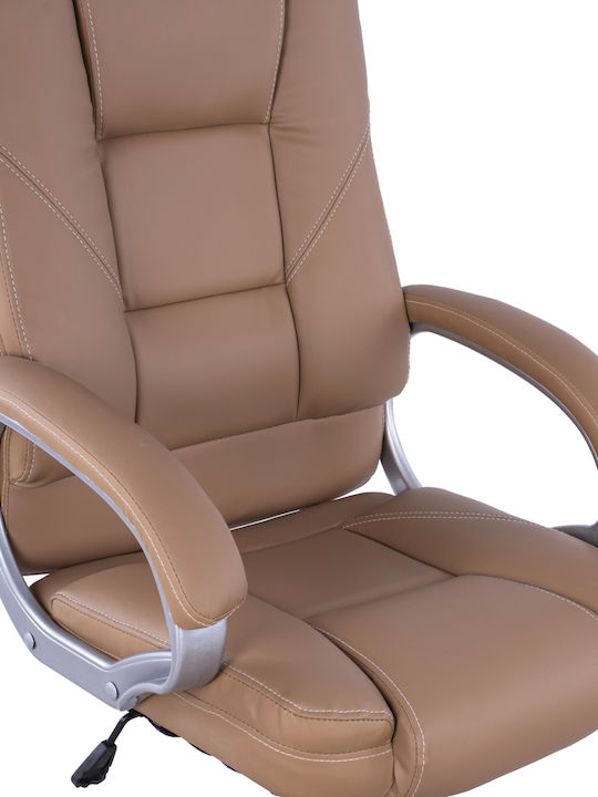 Executive Office Chair with Fixed Arms Camel Freebox