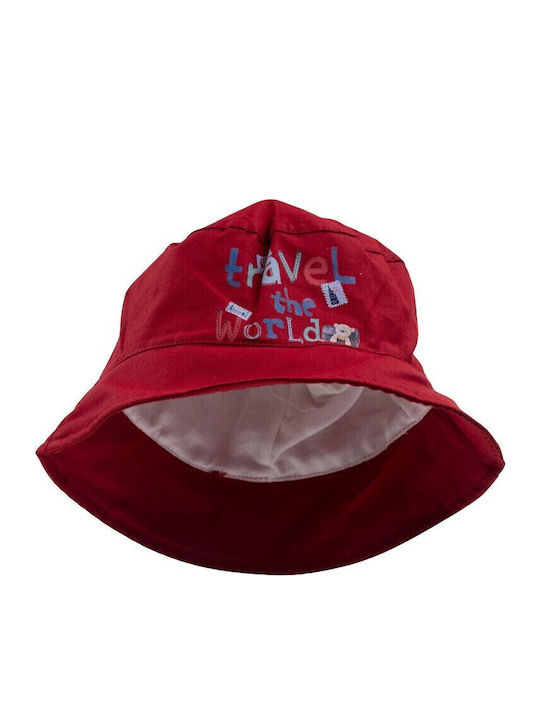 Papillon Kids Παιδικό Καπέλο Καβουράκι Υφασμάτινο Κόκκινο