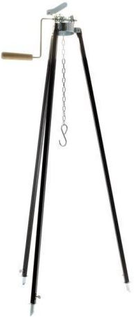 Tripod Cauldron Extendable Adjustable Height Handle 100/180 Cm Perfect Home