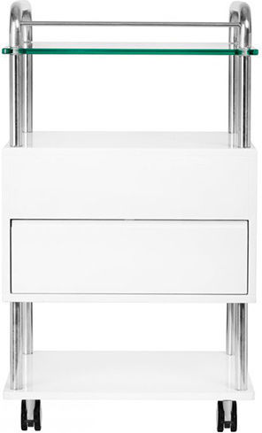 Beauty Roll Βοηθός Κομμωτηρίου με 2 Συρτάρια