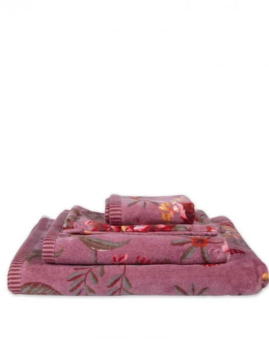 PiP Studio Bath Towel 70x140cm. Mauve Weight 500gr/m²