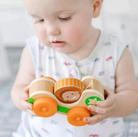 Melissa & Doug Όχημα από Ξύλο με Ήχους