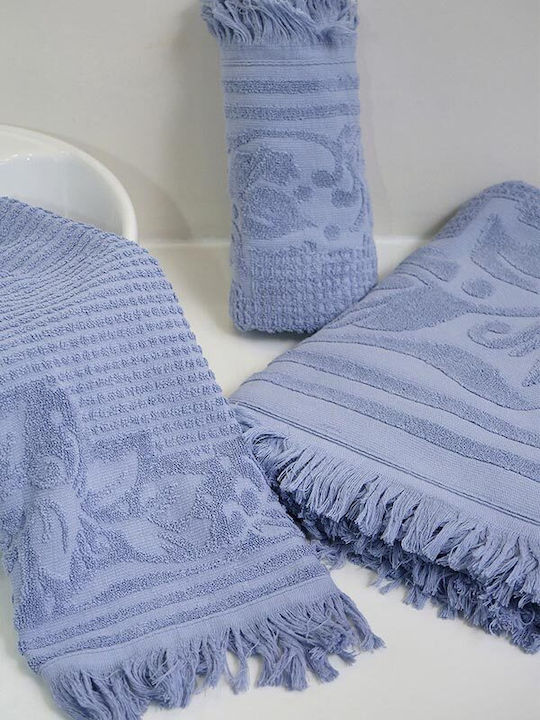 Sunshine Facecloth Κρόσι 50x90cm. Blue Weight 520gr/m²