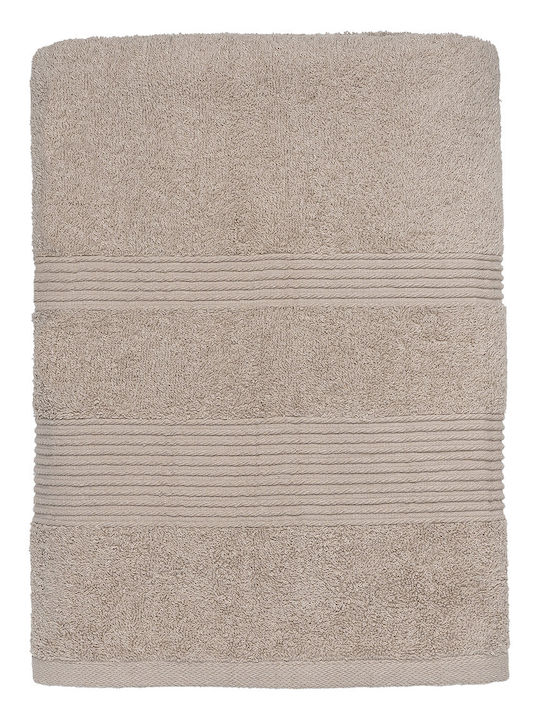 Beauty Home Bath Towel Art 3400 2024340000214 90x180cm. Beige