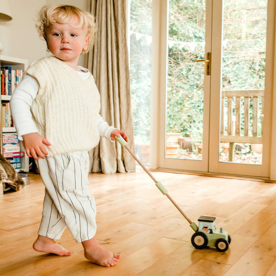 Orange Tree Toys Push Along Push-along από Ξύλο για 18+ Μηνών