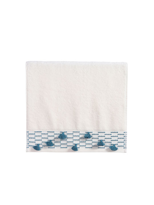 Nef-Nef Homeware 3pc Bath Towel Set Moanna 035568 Ecru Weight 500gr/m²