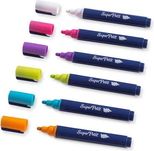 6 Washable Markers Windows Mirrors