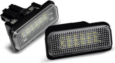 License Plate Lights Led 12V for Mercedes-Benz C Class 2pcs