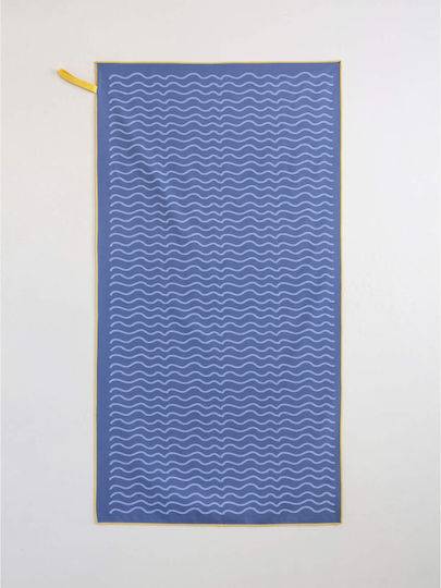 Nima Message In A Bottle Kids Beach Towel Blue 140x70cm