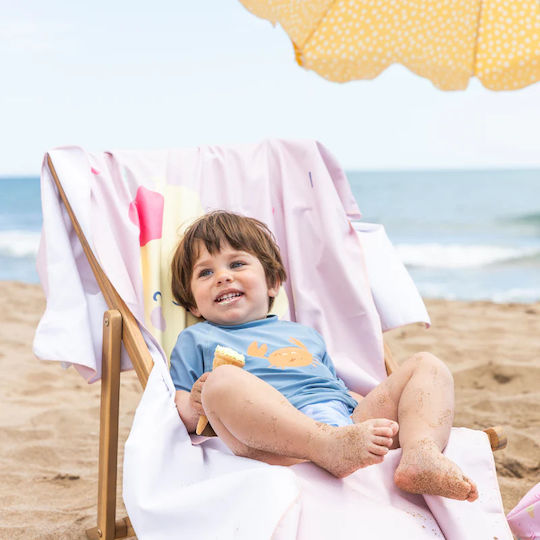 Saro Icecreams Kids' Beach Towel Pink 160x90cm
