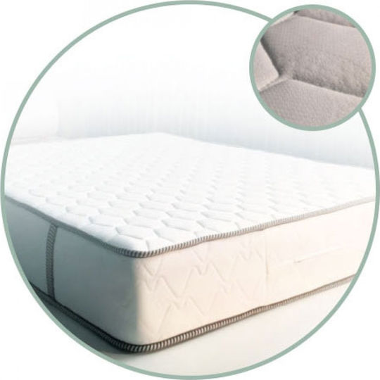 Achaia Strom Orthopedic Aloe Vera Semi-double Orthopedic Mattress 110x200x19cm with Springs