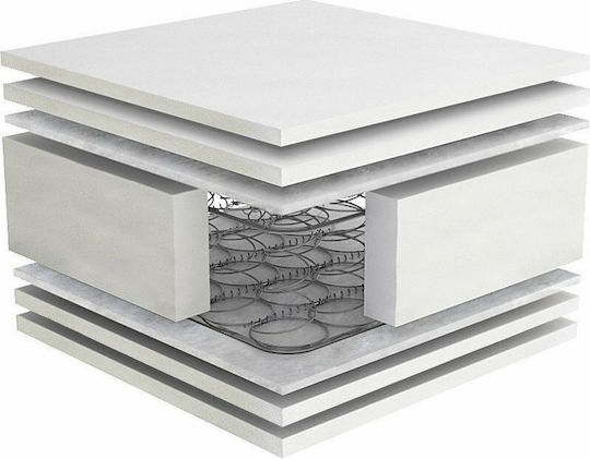Dunlopillo Standard Plus Μονό Ορθοπεδικό Στρώμα 100x210x25cm με Ελατήρια