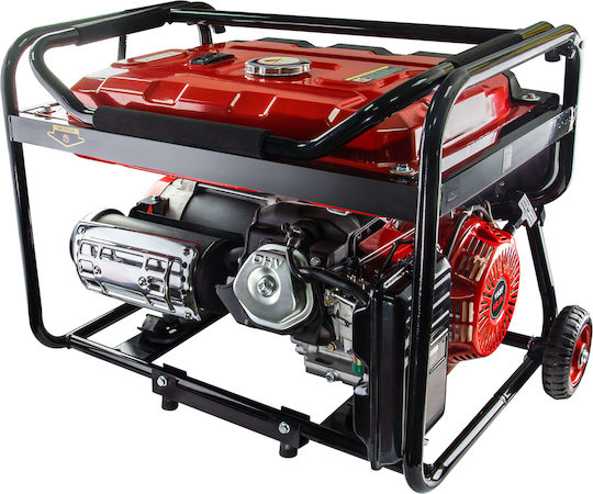 Raider RD-GG12 Generator Benzină (în patru timpi) Patru timpi cu Roți și Putere Maximă 7.5kVA