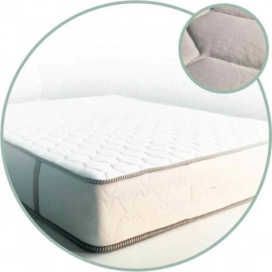 Achaia Strom Orthopedic Halb-Doppel Orthopädisch Matratze 120x190x19cm mit Aloe Vera
