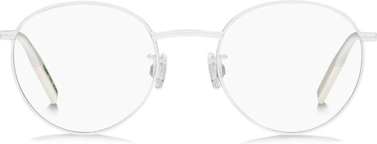 Tommy Hilfiger Metallisch Brillenrahmen Weiß TJ0030 6HT