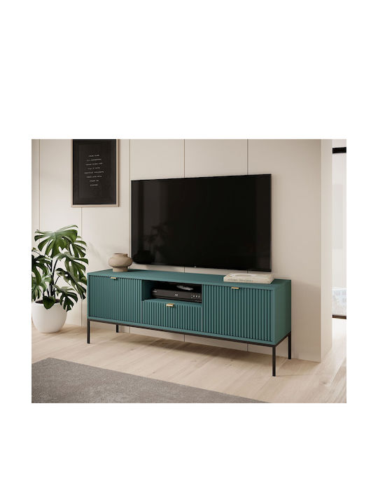 TV Stand Wooden Nova Green L154xW39xH56cm