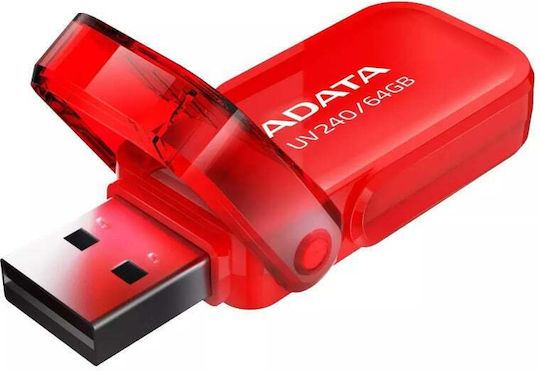 Adata 64GB USB 2.0 Stick Red