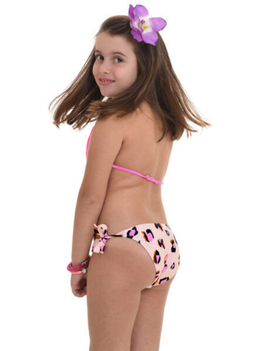 MiandMi Kinder Badeanzug Bikini Rosa