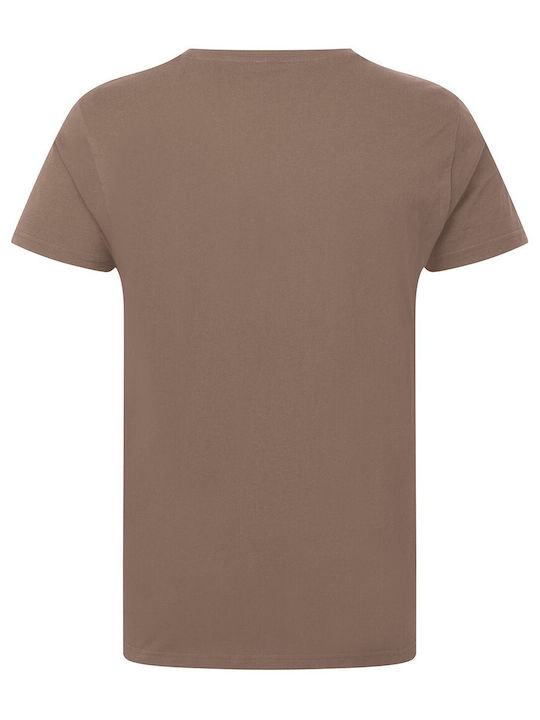 Ανδρικό Μπλουζάκι | SGTee | Signature Tagless Tee Men Deep Taupe