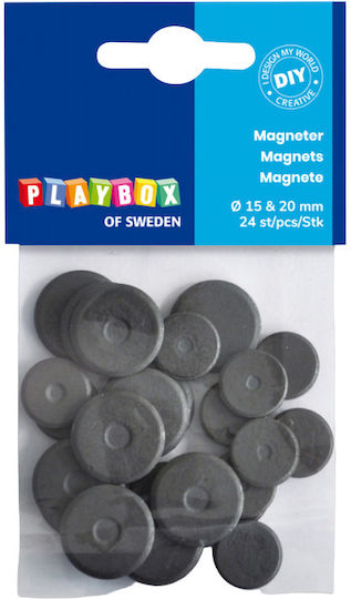 Playbox Rund Set von Magneten 24pcs