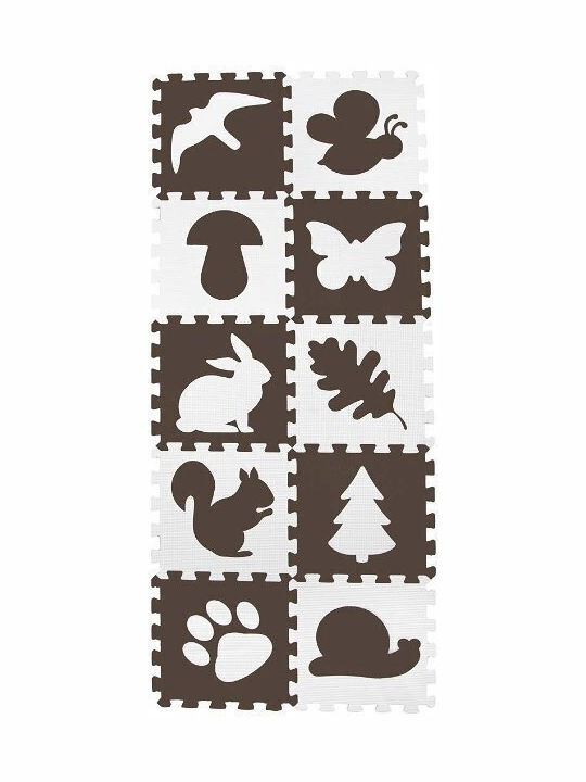 Kids Floor Puzzle with Animals 10pcs