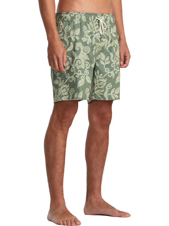 Costume de Baie Bărbați Pantaloni Scurți Verzi