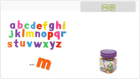 Miniland Educational Game Letters & Numbers for 3-6 Years Old