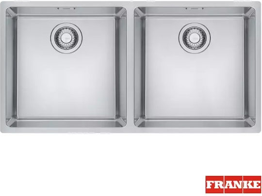 Franke Maris Bowl MRX 220-40-40 Ένθετος Inox Μ86.1xΠ43.6cm Ασημί Franke Maris Bowl MRX 220-40-40 Ένθετος Inox Μ86.1xΠ43.6cm Ασημί