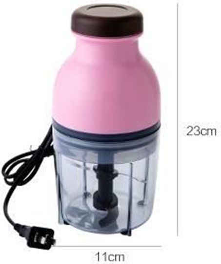 Andowl Πολυκόπτης Multi 200W με Δοχείο 300ml Ροζ
