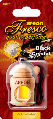 Areon Κρεμαστό Αρωματικό Υγρό Αυτοκινήτου Fresco Black Crystal 4ml