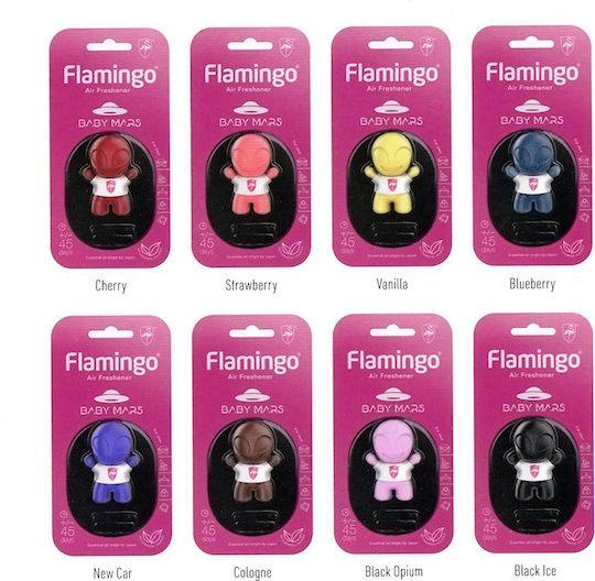 Flamingo Αρωματικό Αεραγωγού Αυτοκινήτου Baby Mars New Car