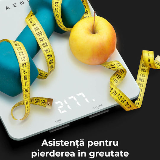 AENO Ψηφιακή Ζυγαριά Κουζίνας έως 8kg Καφέ