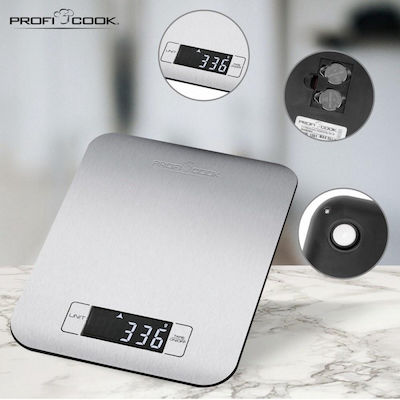 Profi Cook 1061 Digital Kitchen Scale 1gr/5kg Gray