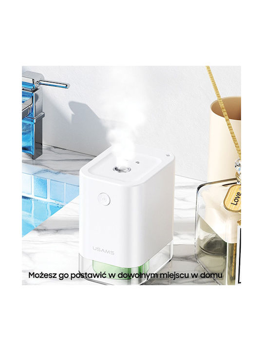 Usams Disinfectant Spray Dispenser Πλαστικό με Αυτόματο Διανομέα Λευκό