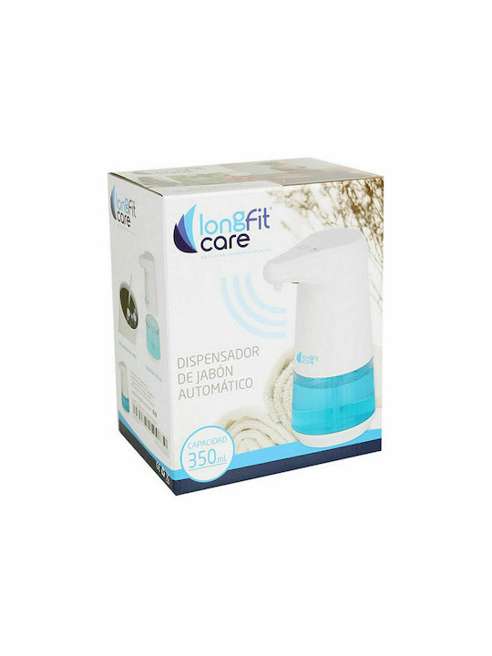 LongFit Care Dispenser Foam Plastic with Automatic Dispenser Λευκό-Μπλε