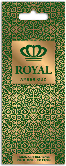 Feral Car Air Freshener Tab Pendand Royal Collection Amber Oud