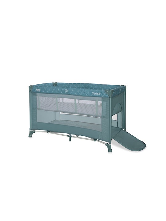 Lorelli Torino Playpen 2 Levels with Mattress Arctic Floral 127x68cm