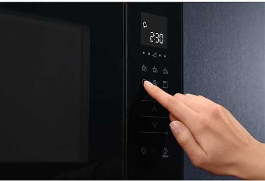 Electrolux Εντοιχιζόμενος Φούρνος Μικροκυμάτων 20lt Μαύρος