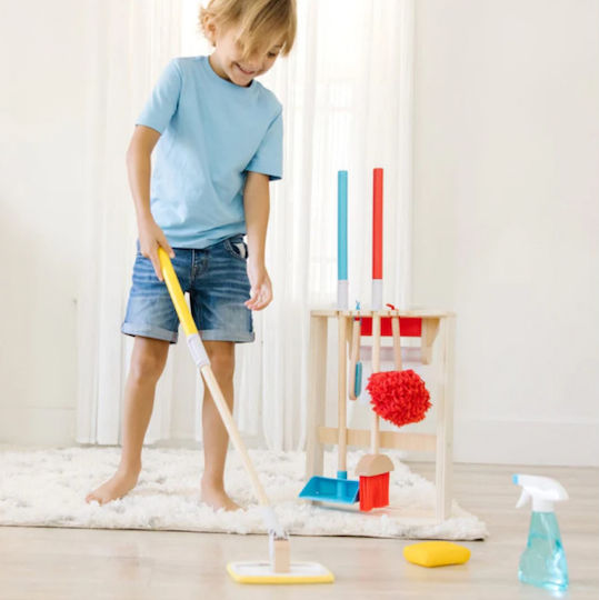 Melissa & Doug Παιχνίδι Καθαρισμού από Ξύλο 11τμχ