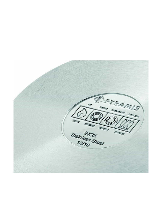 Pyramis Classic Βαθιά Ανοξείδωτη Κατσαρόλα 8.6lt / 28cm