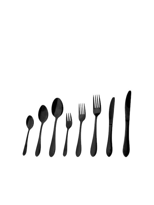 Espiel Prime Spoon Set Dinner Stainless Black 20cm CUB103K12 12pcs