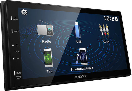 Kenwood Dmx129bt Авто Аудио Система 2din Мултимедия 6.8″ (bluetooth/usb/wifi/gps)