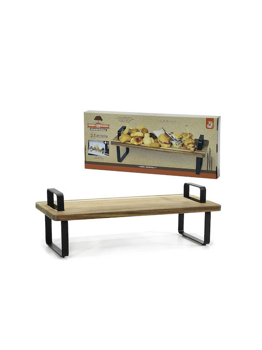 General Trade Πλατώ Σερβιρίσματος Ξύλινο 48x20x16εκ.