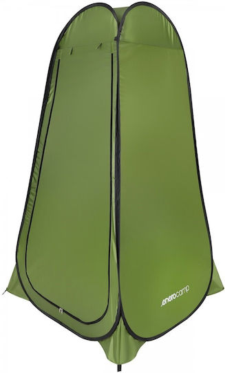 Camp Καλοκαιρινή Σκηνή Camping Pop Up Τουαλέτας Πράσινη 110x110x190εκ.