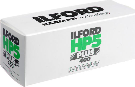 Ilford B&W Negative HP5 Plus 400 Roll Film 120 (16 Exposures)