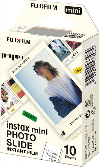 Fujifilm Color Instax Mini Instant Φιλμ (10 Exposures) Photo Slide