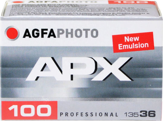 AgfaPhoto B&W Negative APX 100 Roll Film 35mm (36 Exposures)